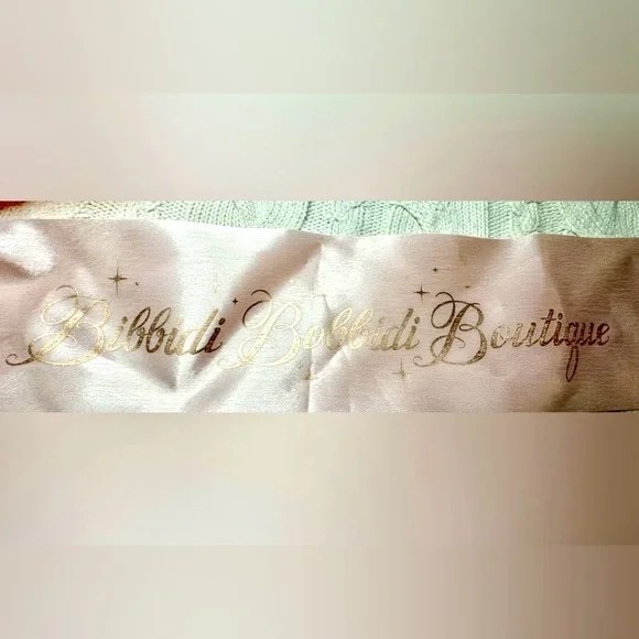 Pink Disney Park Bibbidi Bobbidi Boutique Drawstring Bag & Princess Sash #1062 - Picture 8 of 10